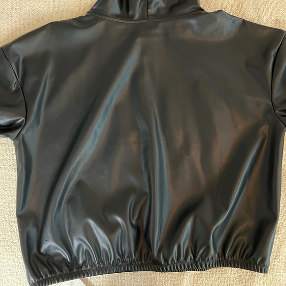 Fabletics Vegan Leather Hoodie and Ballcap (New with tags) - Picture 4 of 8